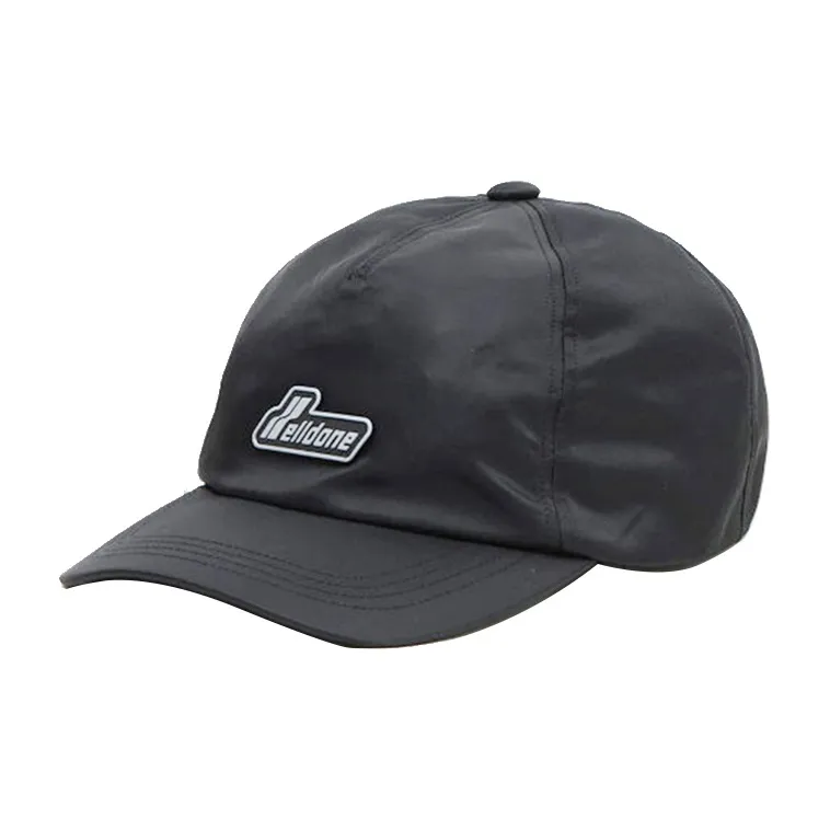 WE11DONE Baseball Cap Unisex Black-0