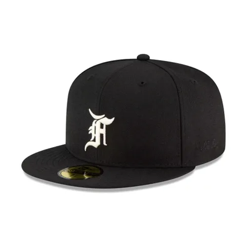 Fear Of God Essentials Baseball Caps Unisex Black