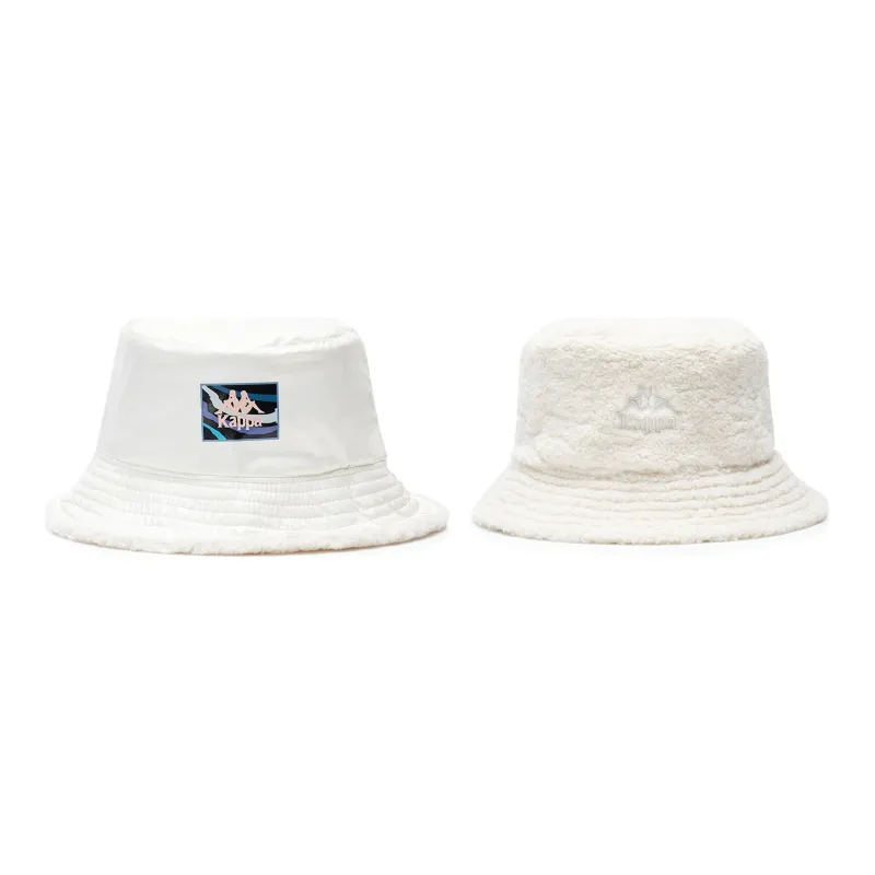 Kappa Bucket Hats Unisex Korean White-1