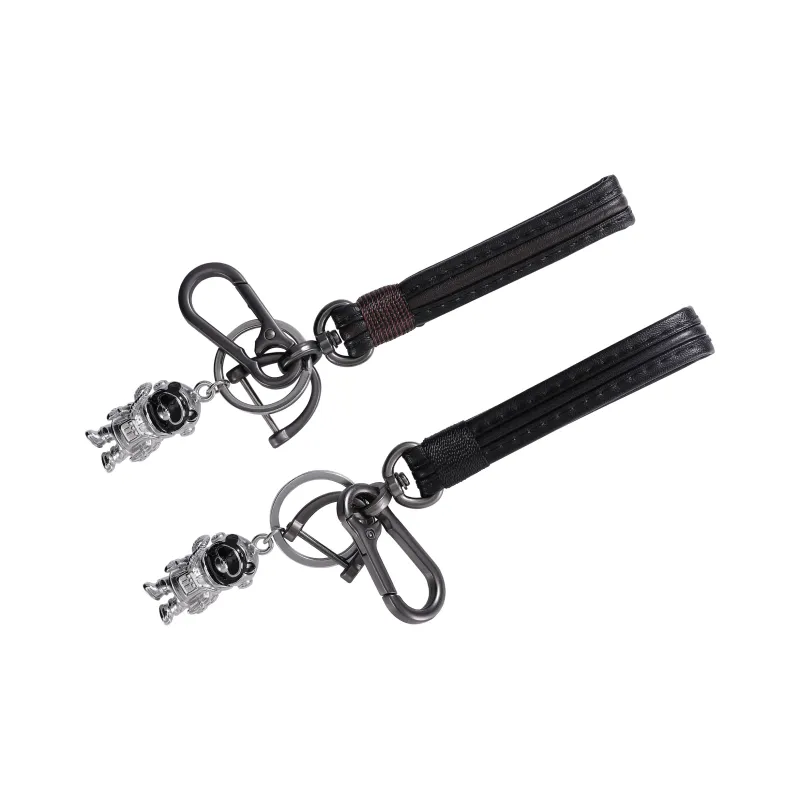 ENFANTIN Keychains Men Black+Umber, 2 Pack-1