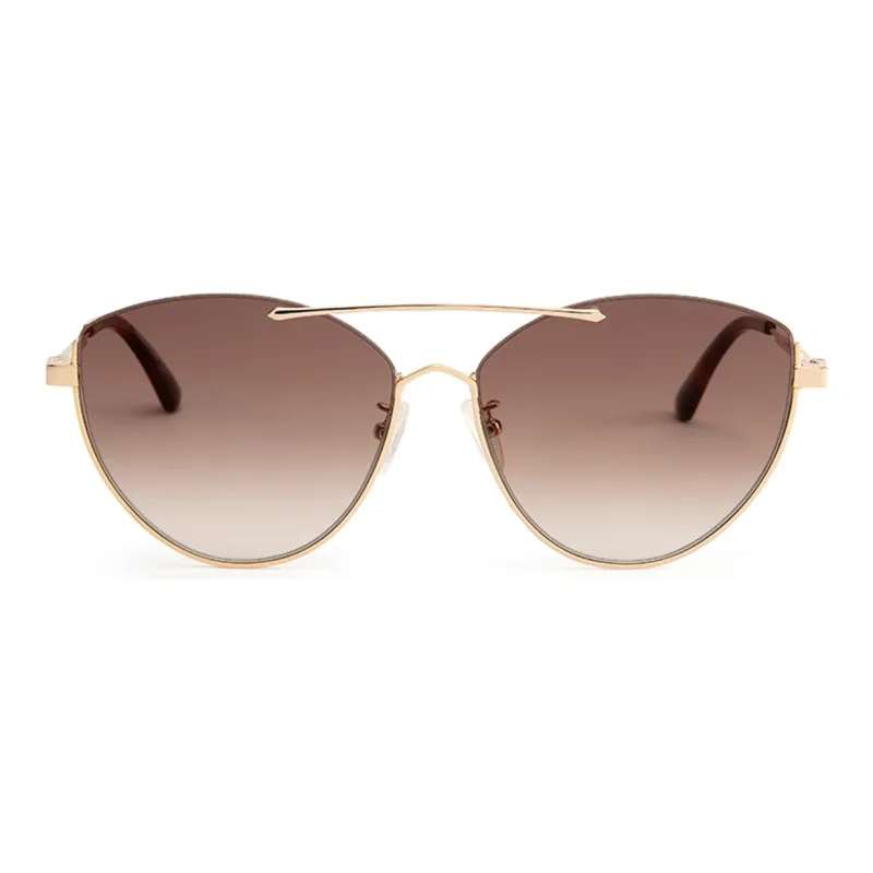McQ Alexander McQueen Sunglasses Women's Gradient Brown-1