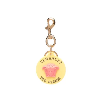 VERSACE Keychains Unisex Yellow