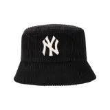 MLB New York Yankees Corduroy Bucket Hats Unisex Black