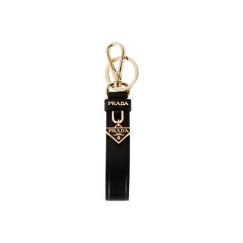PRADA Keychains Unisex Black