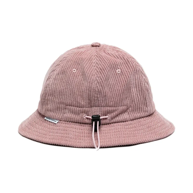 The MAD HATcher Corduroy Round Crown Bucket Hat Bucket Hat Unisex-8