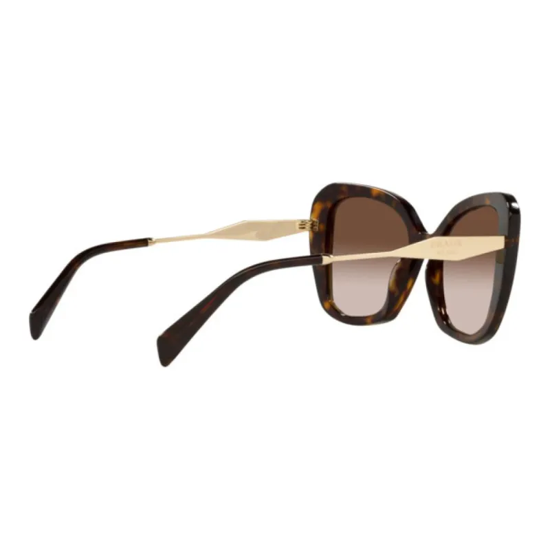 PRADA Gradient Lenses Oversized framed Sunglasses-3