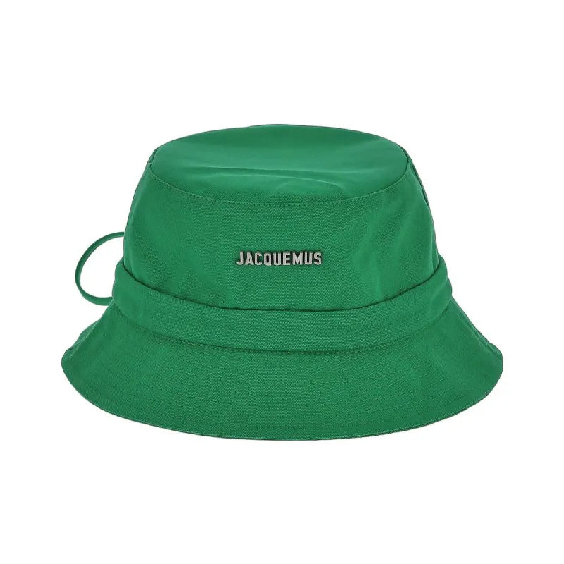 Jacquemus Bucket Hats Unisex Green-0