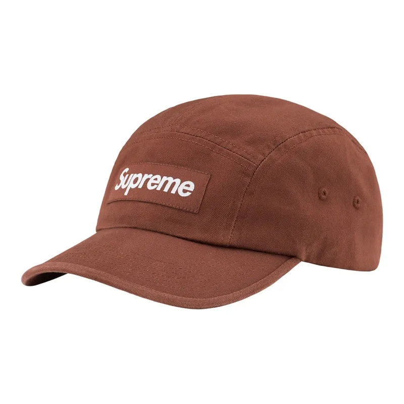 Supreme Washed Chino Twill Camp Cap Cap SS22-0