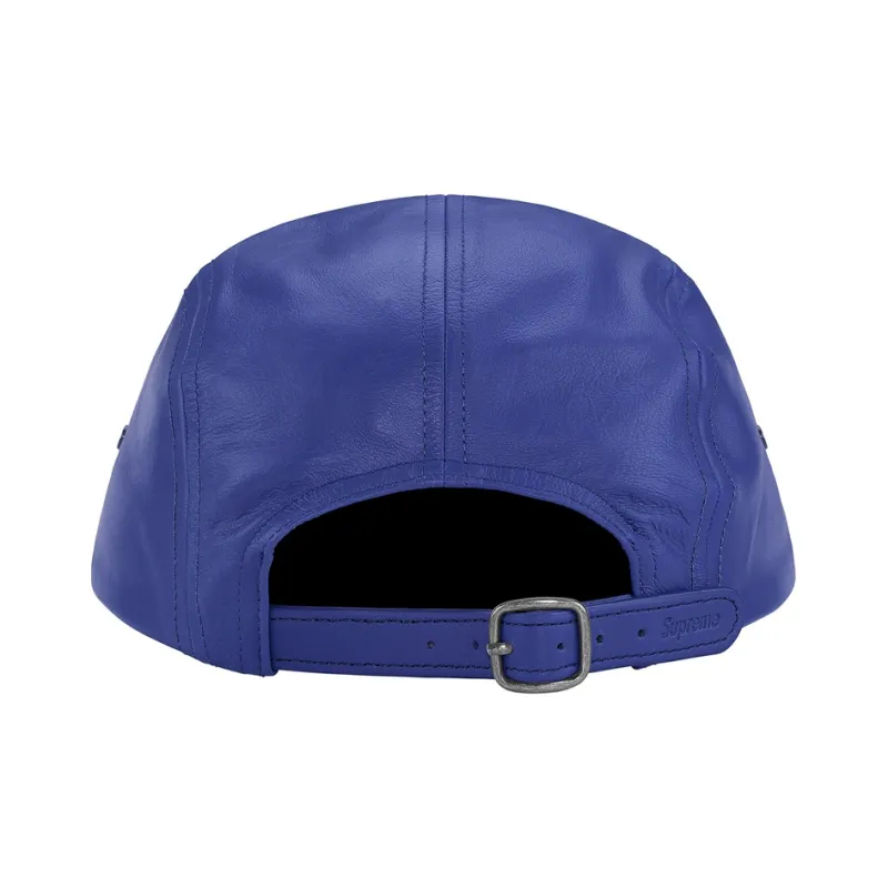 Supreme Leather Camp Cap-1