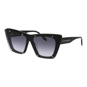 Alexander McQueen Cat Eye Frameless Sunglasses