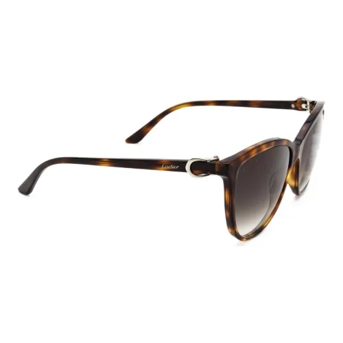 Cartier Sunglasses Unisex Brown