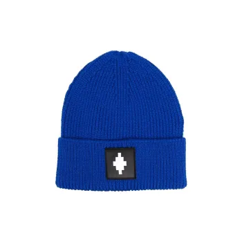 Marcelo Burlon Beanies Unisex Blue
