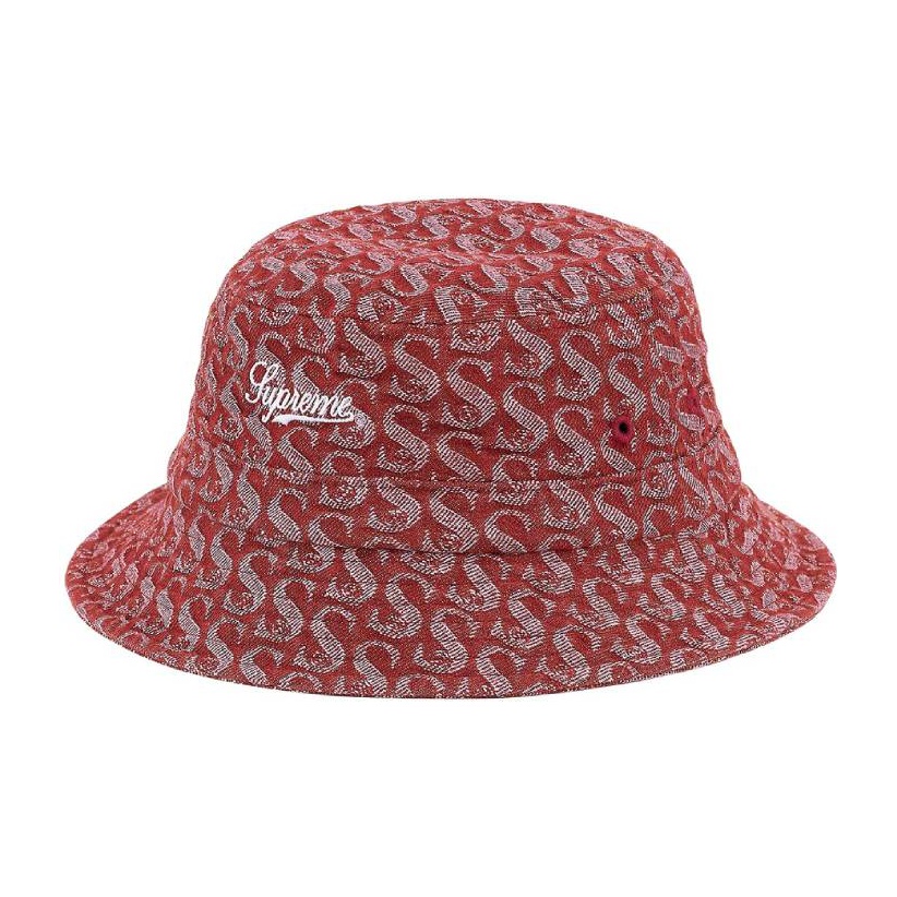 Supreme bucket hat red on sale