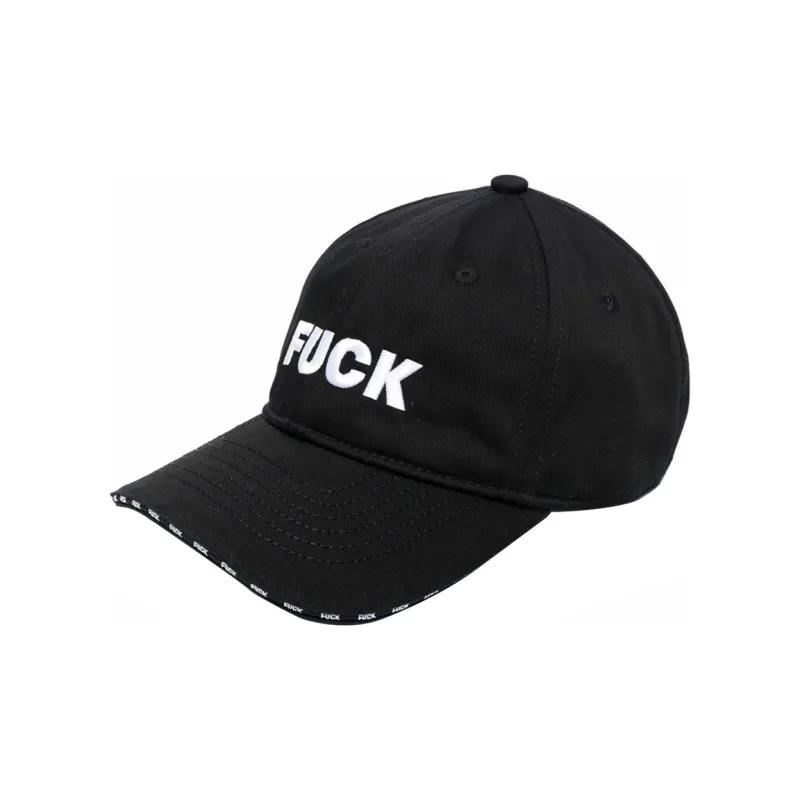 Vetements Baseball Caps Men Black-0