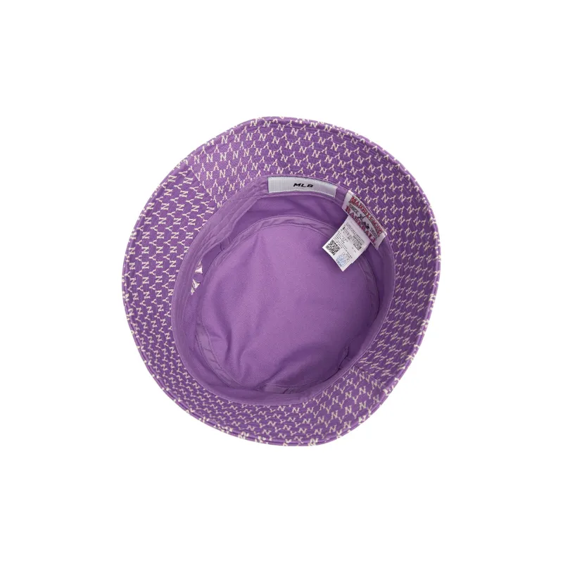 MLB Cotton Bucket Hats Unisex Purple-4