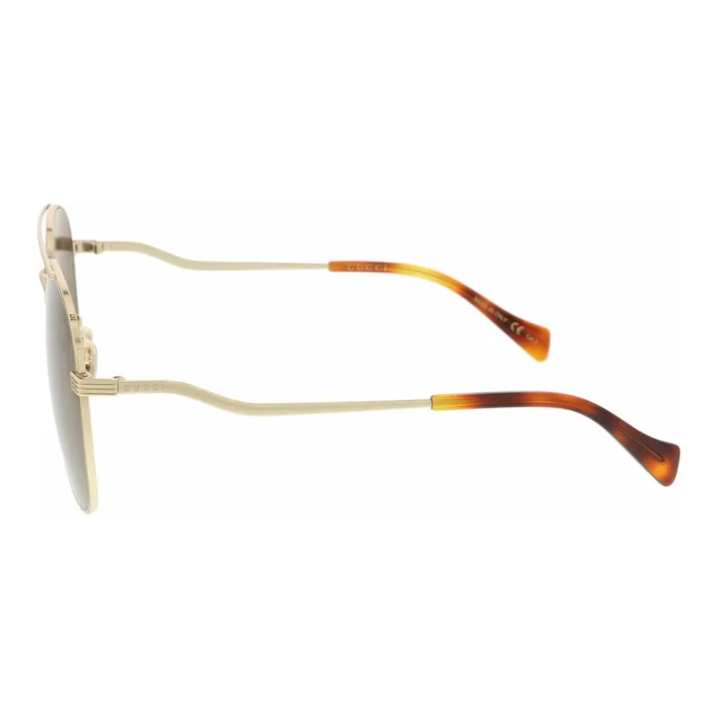 GUCCI Sunglasses Men Gold-2