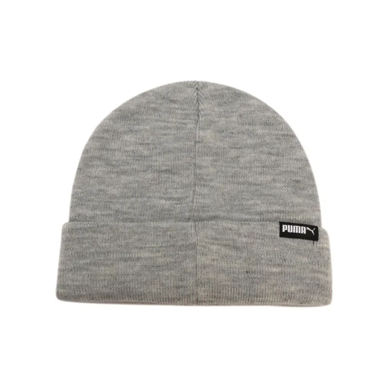 PUMA Beanie Unisex Light Mixed Gray-1