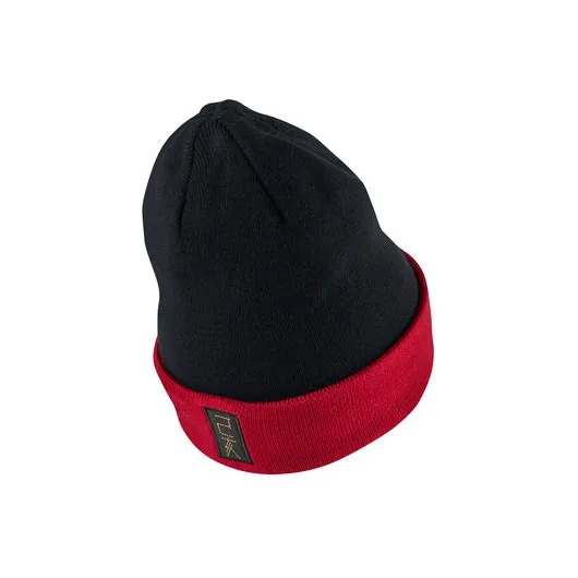 Jordan Fabric Beanies Unisex Black/Red-1