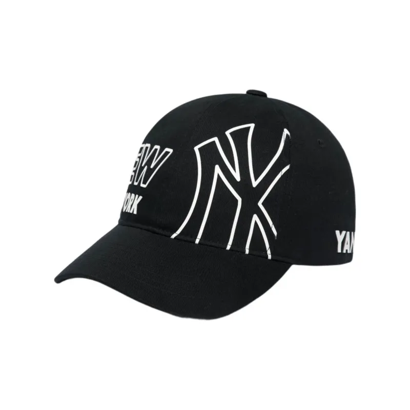 MLB Cotton Baseball Caps Unisex Black-1