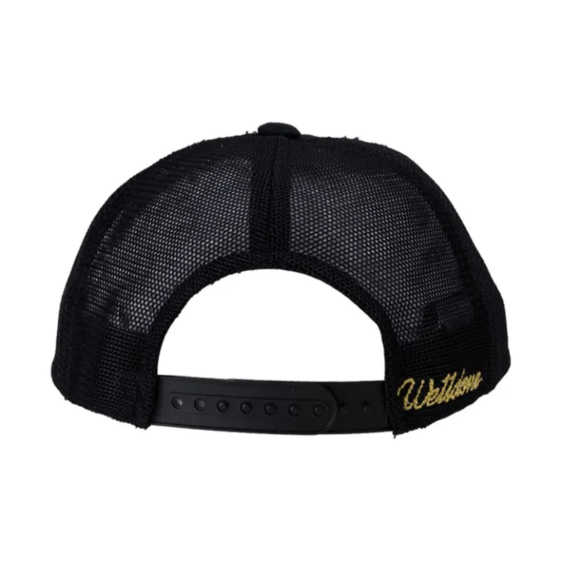 WE11DONE Baseball Caps Men Black-3