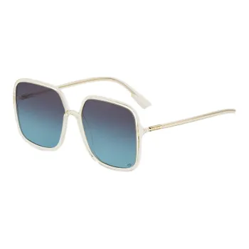 DIOR Sunglasses Men Gray Blue Gradient