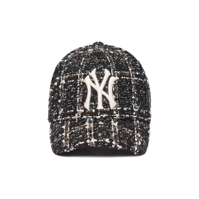 MLB Cotton Baseball Caps Women's Black-0