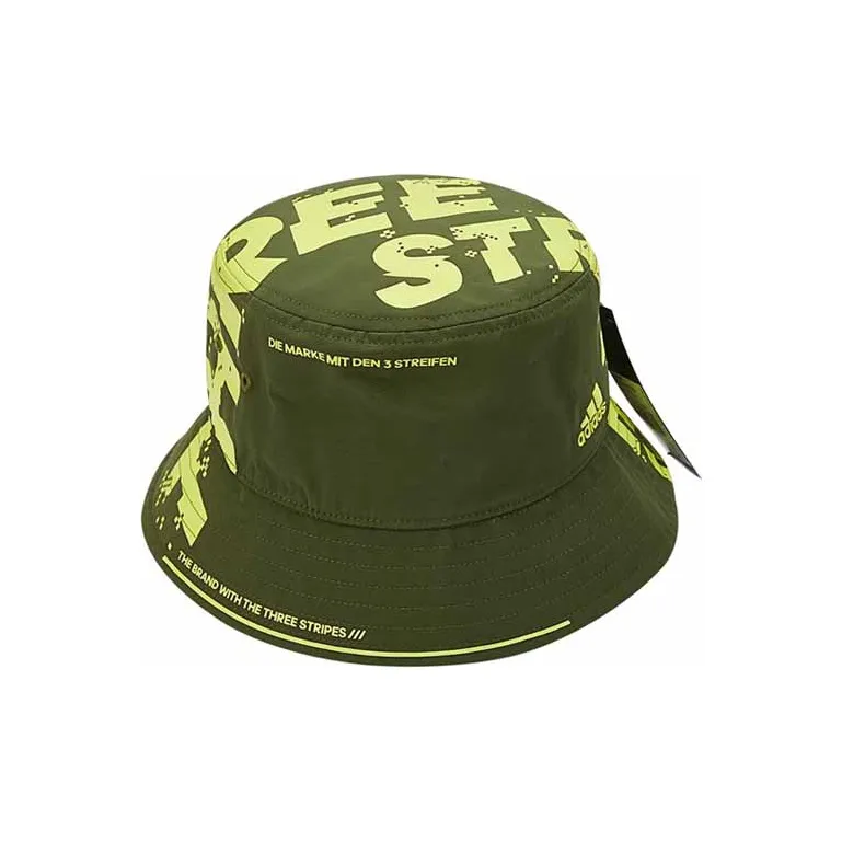 Adidas Bucket Hats Unisex Sour Green Yellow-1