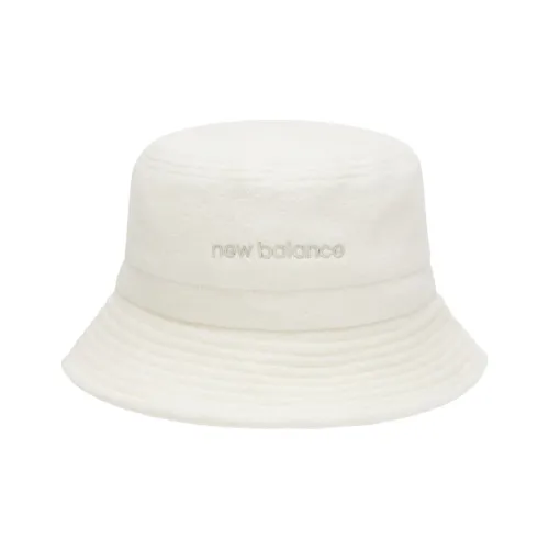 New Balance Bucket Hats Unisex White