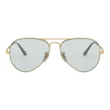 Gold Frame Light Blue Lens 001/T3 Size 58