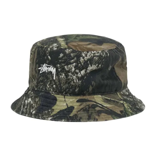 Stussy Bucket Hats Unisex Green
