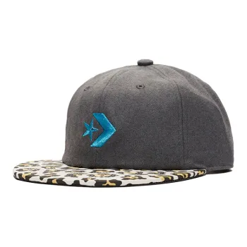 Converse Polyester Baseball Caps Unisex Gray