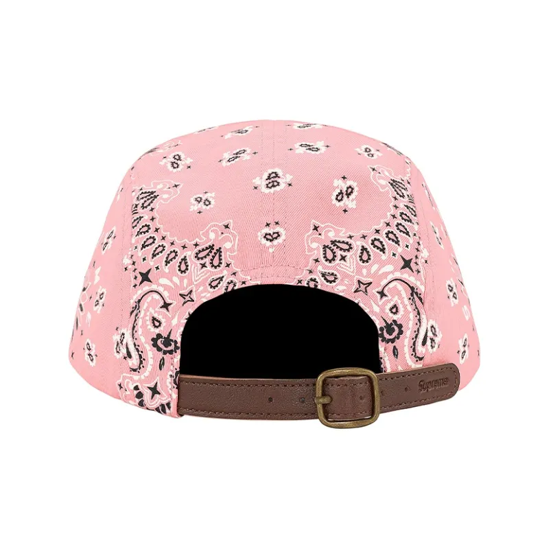 Supreme Bandana Camp Cap-11