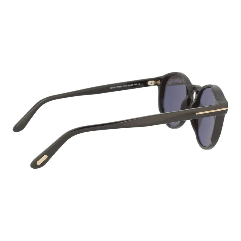 TOM FORD Eyewear Ian Round Frame Sunglasses-3