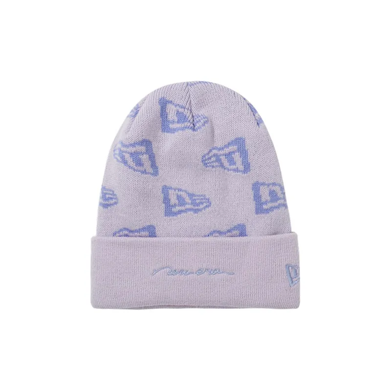 New Era Beanies Unisex Purple-0