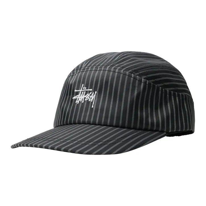 Stussy Shirting Stripe Runner Cap-0