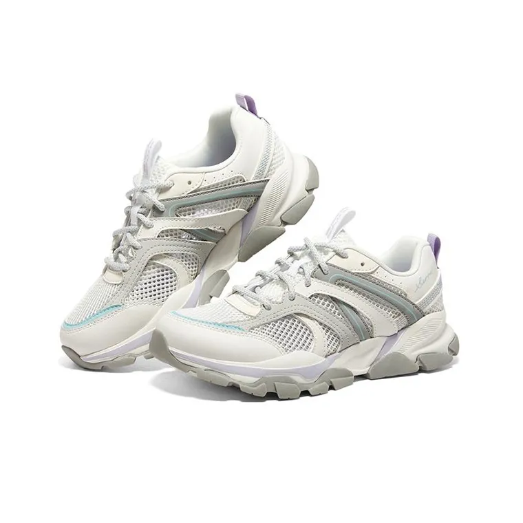 Skechers Sierra Cushioning Anti Slip And Wear Resistant Low Top Casual Shoes Women's White Multicolor-2
