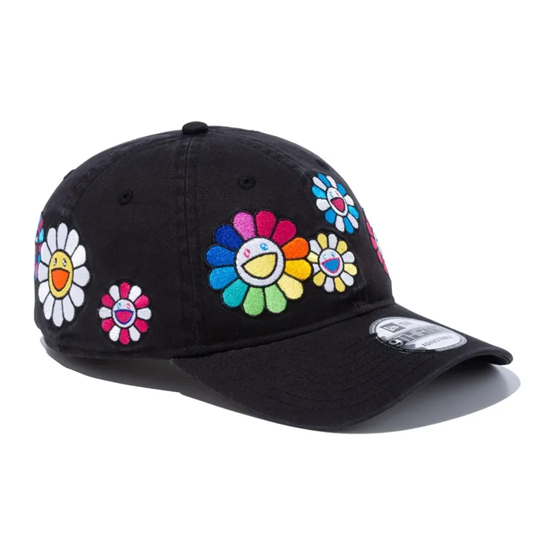 New Era X Takashi Murakami Flower Allover 9Forty Cloth Strap Hat-2