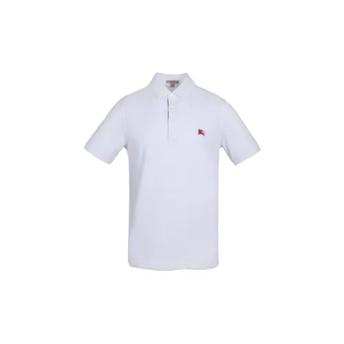 Burberry Polo Shirts Men White