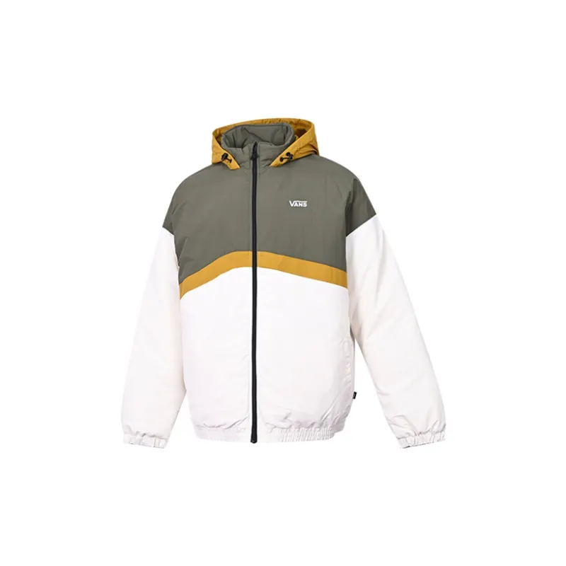 Vans Down Jackets Men Ecru-2