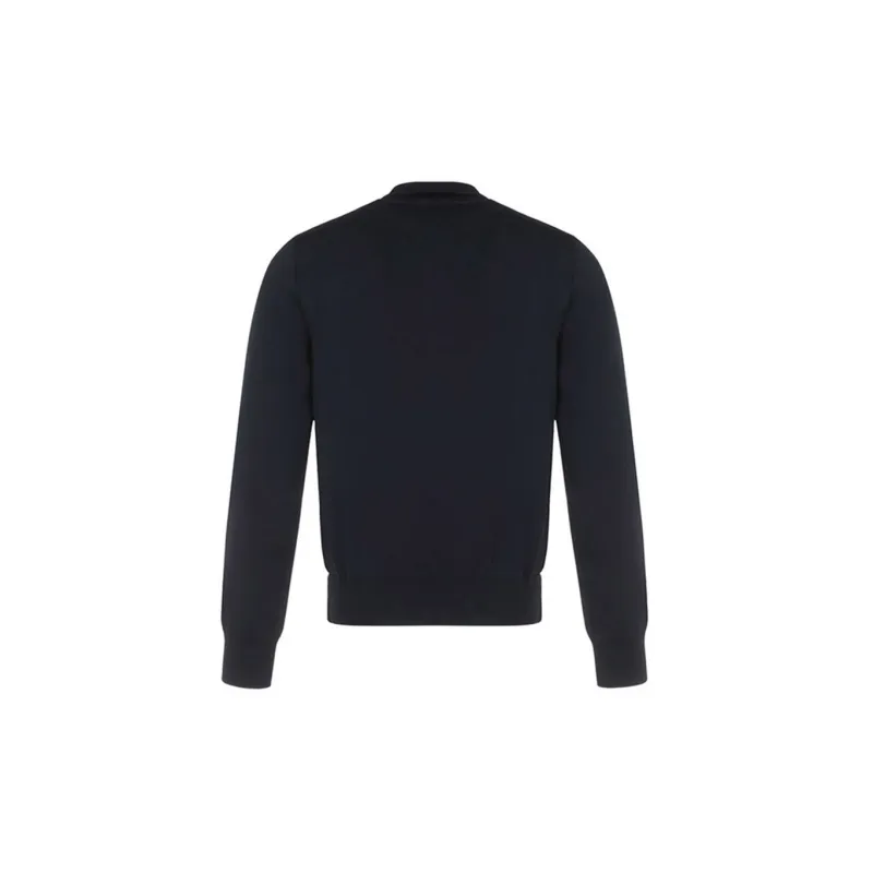 Moncler Logo Patch Knit Padded Cardigan-1