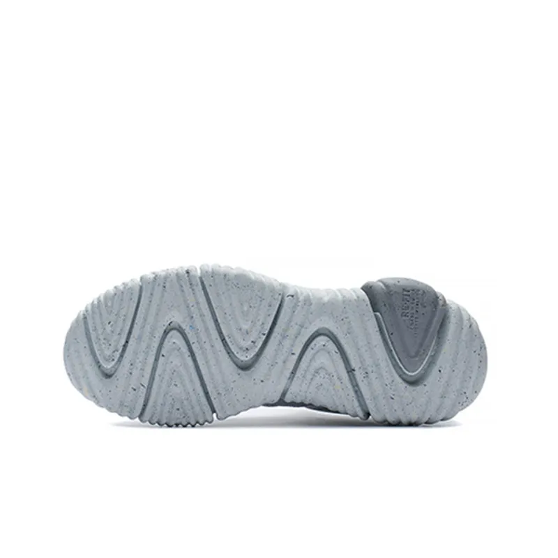 LiNing Goku Cushioned Anti Slip Wear Resistant Breathable Lightweight Low Top Casual Shoes Women's Gray-6