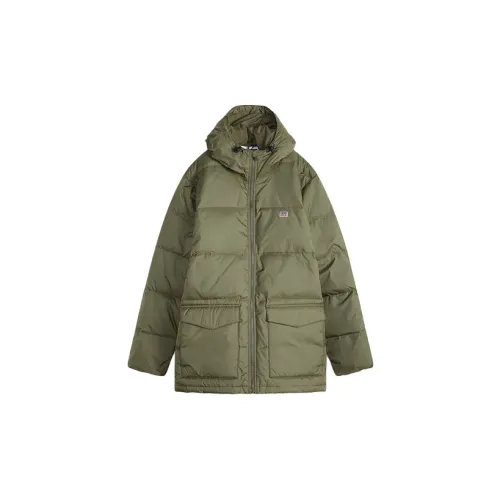 Levis Down Jackets Men Green