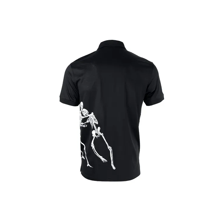 Alexander McQueen Polo Shirts Men Black-1