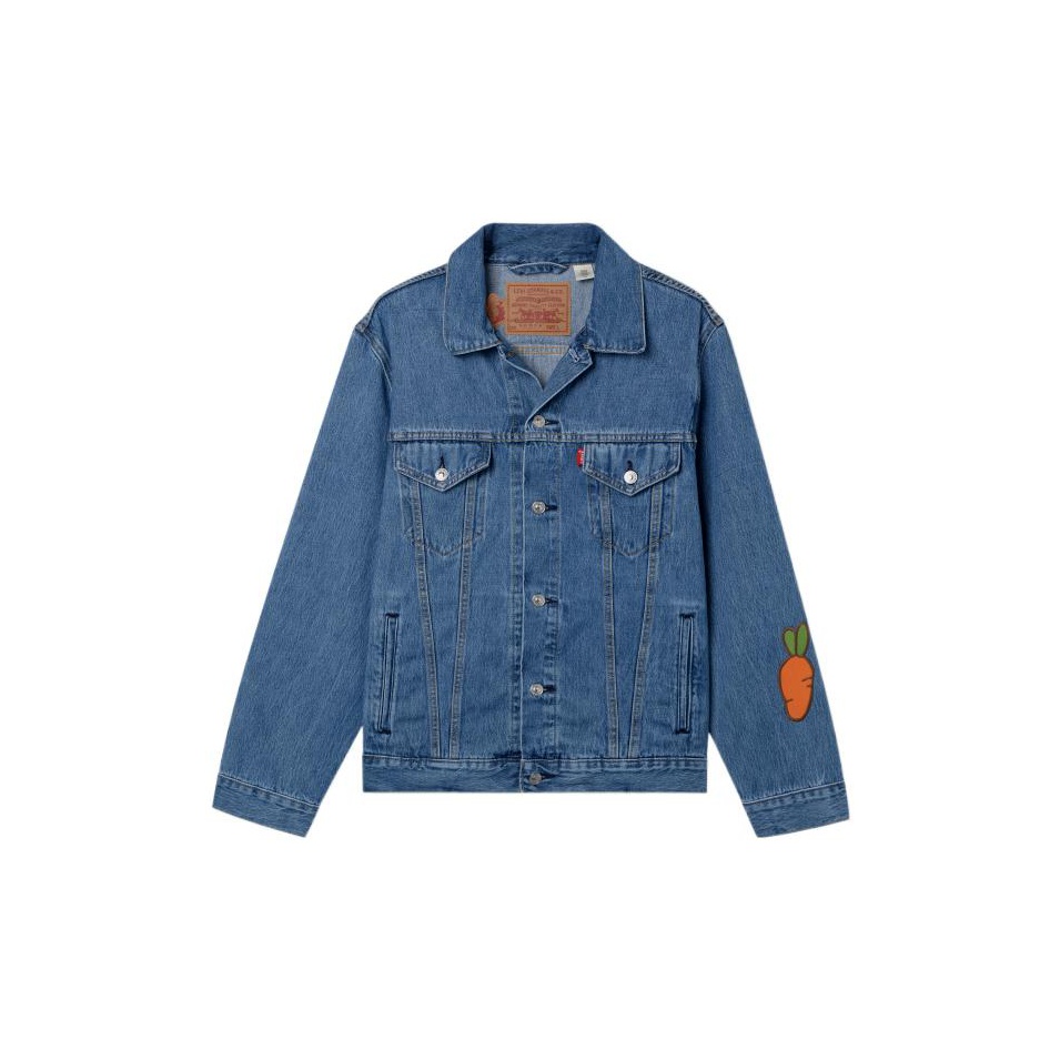 Levis Buttoned-up Denim Trucker Jacket XS - POIZON