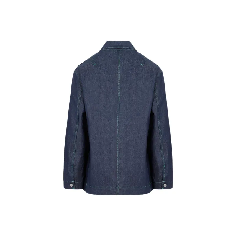 Jacquemus Denim Jackets Men Blue-1