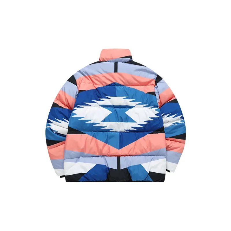 FILA FUSION x Marcelo Burlon Down Jacket Unisex Blue Base Diamond-1