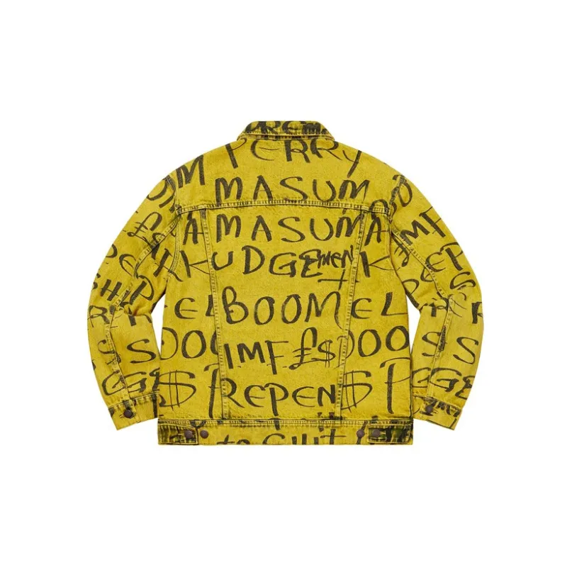 Supreme Black Ark Denim Trucker Jacket-1