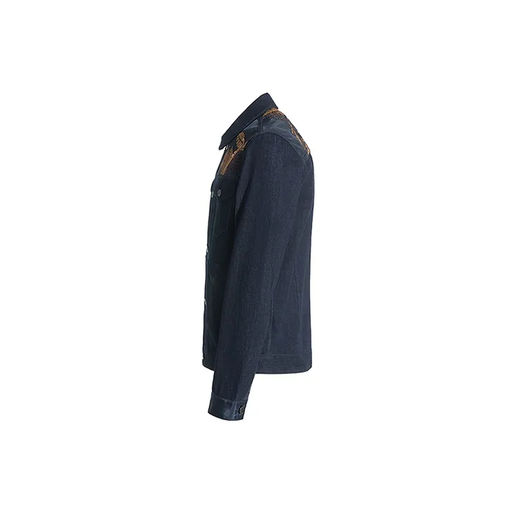 RARE Denim Jacket Men's Navy Blue-1