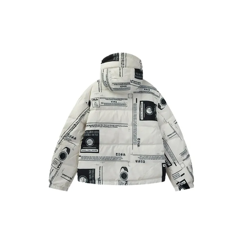Mihara Yasuhiro X FILA MIHARA YASUHIRO Collaboration Collection Down Jackets Men White-1