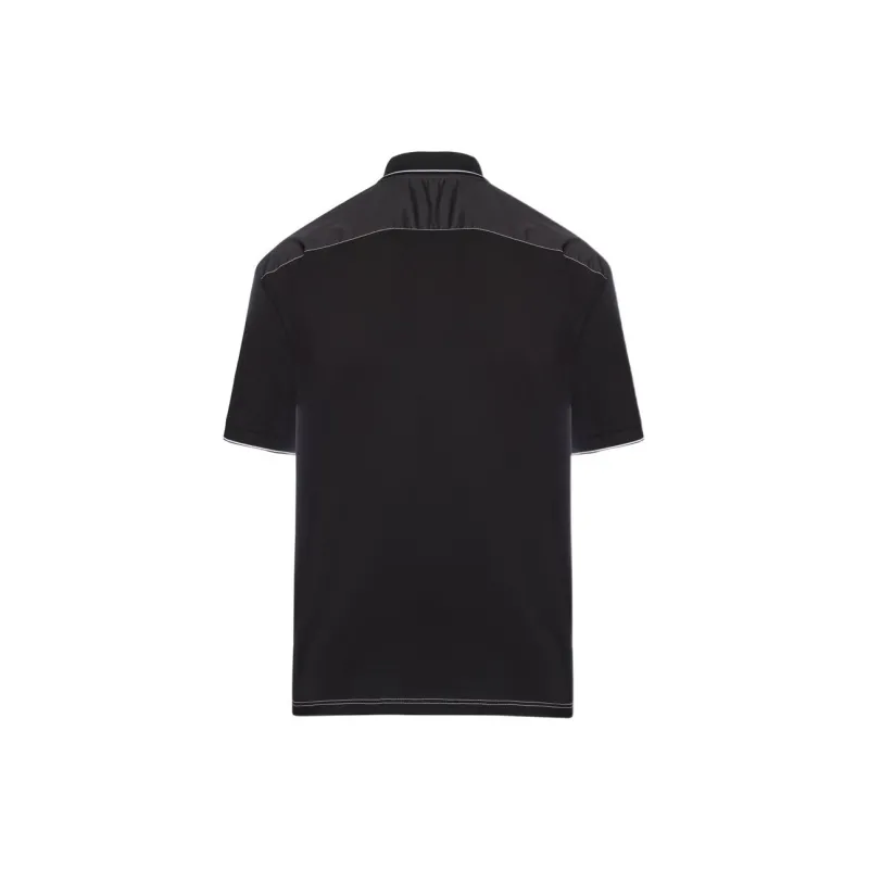 PRADA SS22 Polo Shirt Men's Black-1